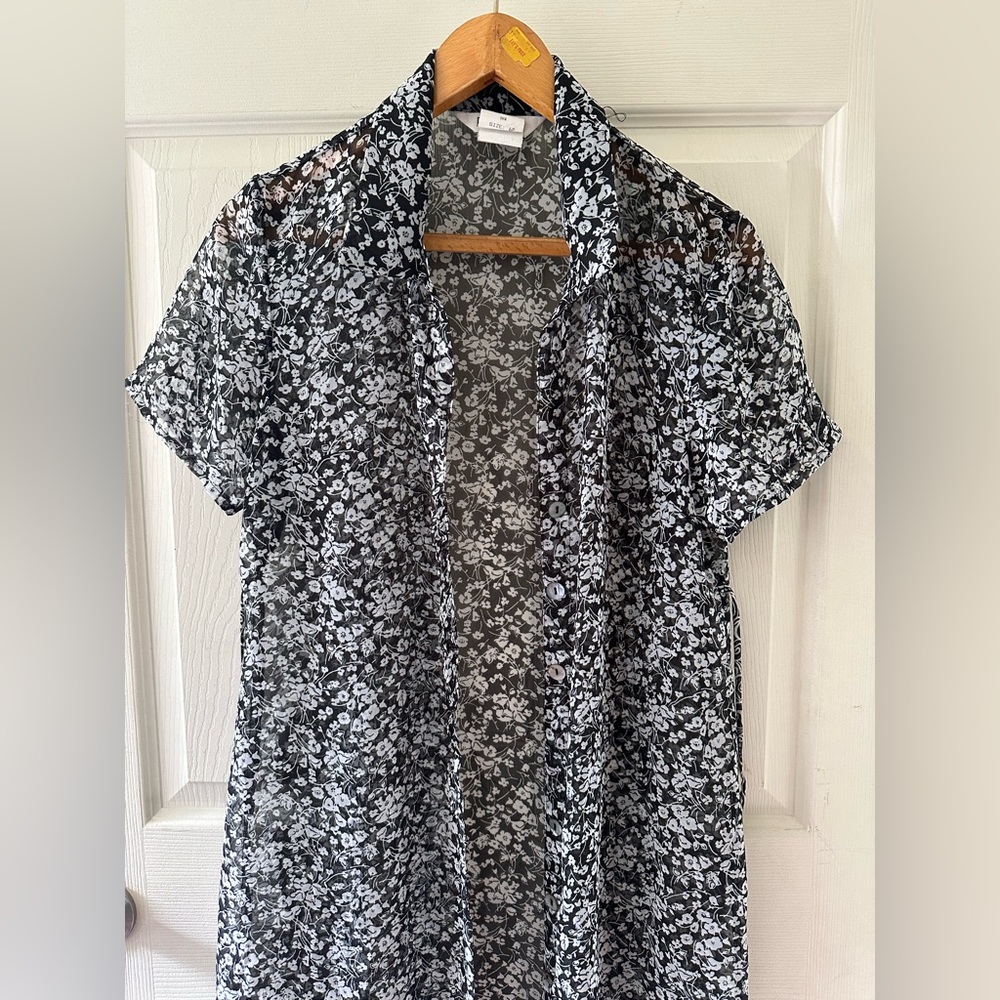 Vintage sheer duster